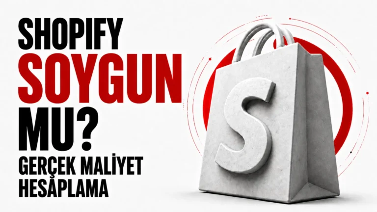 Shopify soygun mu gerçek maliyet hesaplama görseli, Atelier Marka