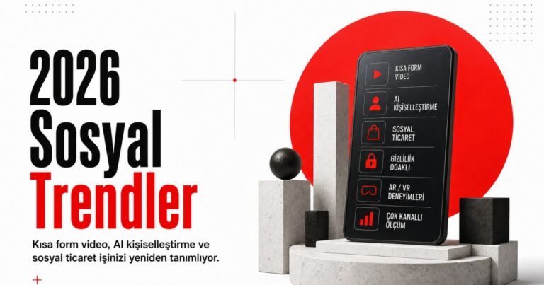 12 Önemli Sosyal Medya Eğilimi ve 2026'de İşinize Etkileri — WordPress featured image